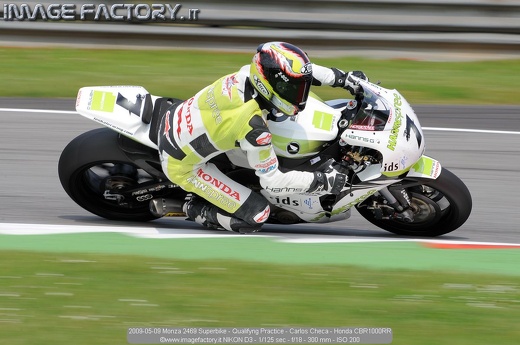 2009-05-09 Monza 2469 Superbike - Qualifyng Practice - Carlos Checa - Honda CBR1000RR